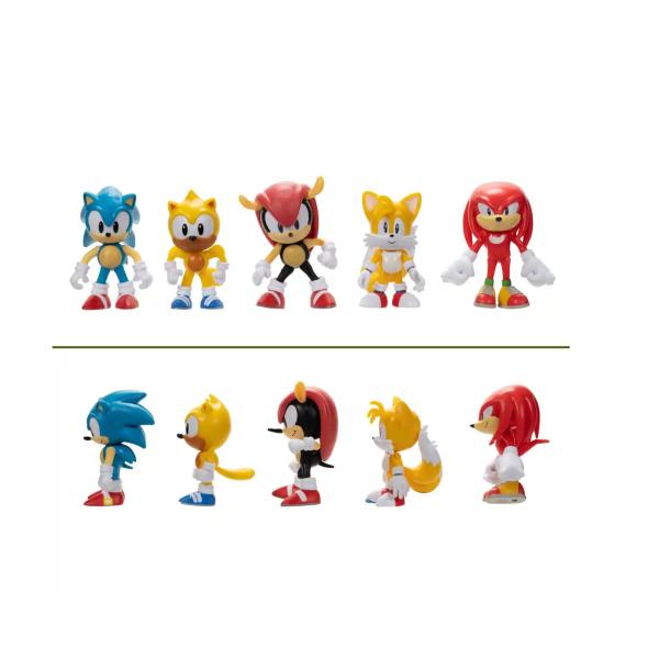 Figuras de Sonic the Hedgehog Set/5 3a+