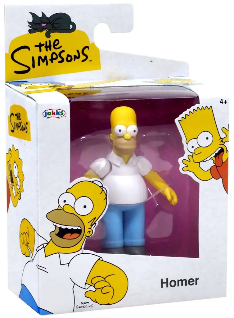 Figuras Articuladas de los Simpsons 4a+ ( Surtido de 5 - Se venden por separado )