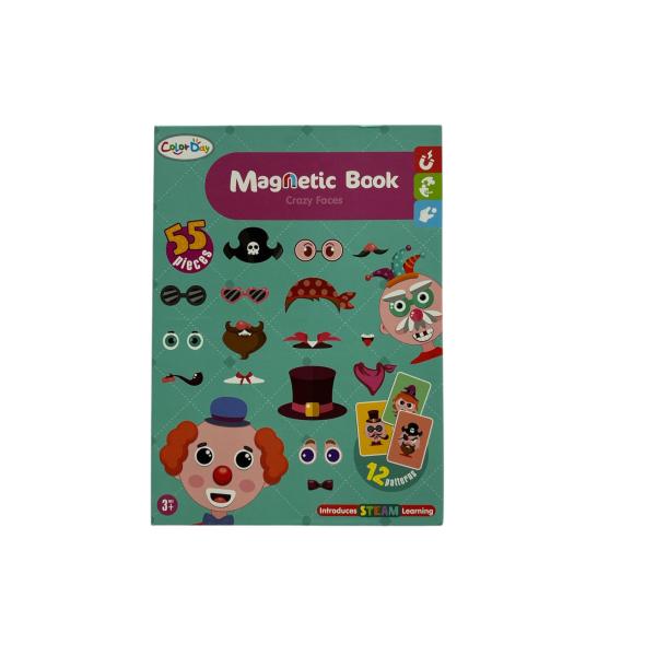 Libro Magnético De Figuras De Caras Locas 3A+ (455541)