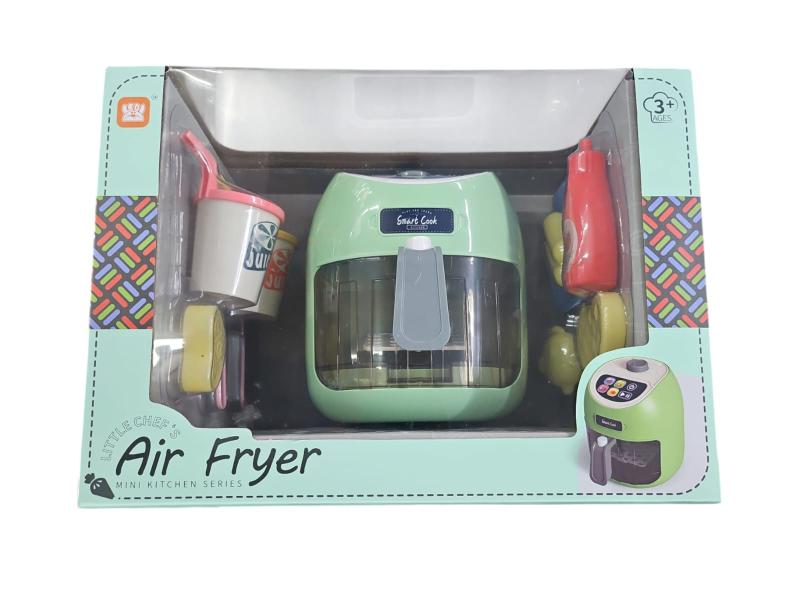 Freidora de Aire con Luz y Sonido y Accesorios 3a+ (454353)