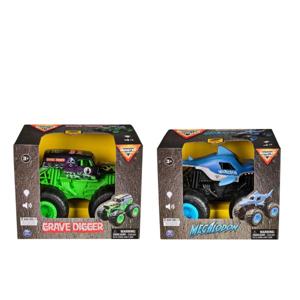 Carro Monster Jam 1:24 con Luz y Sonido Surt/2 3a+