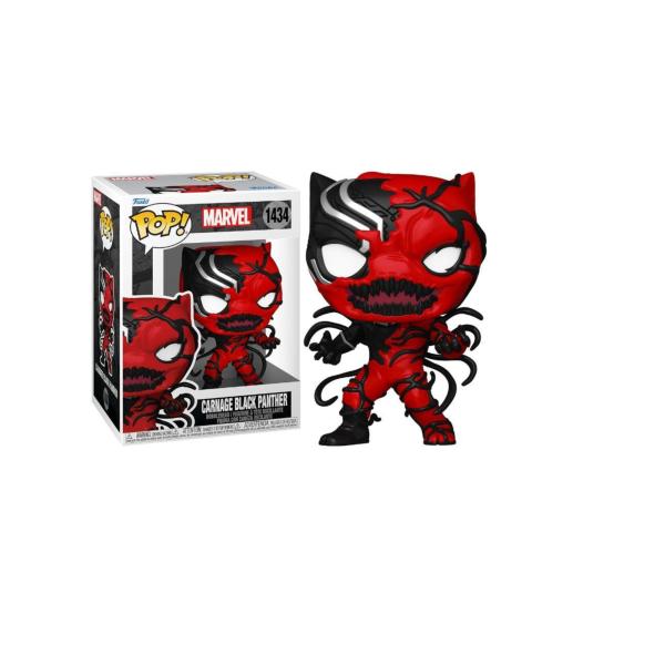 Figura Funko Pop! Marvel (1436) Carnage Black Panther 3a+