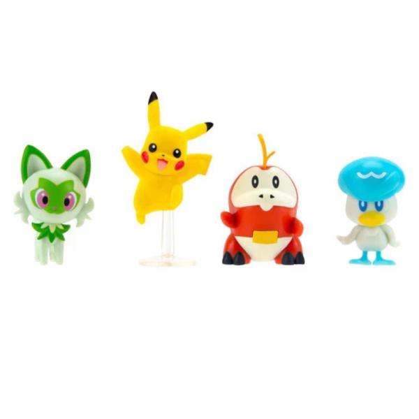 Figuras de Pokémon Set/4 4a+