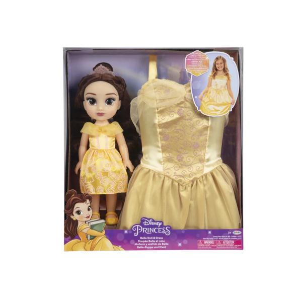 Muñeca Disney Princesa Bella Y EL Vestido de Bella 3a+