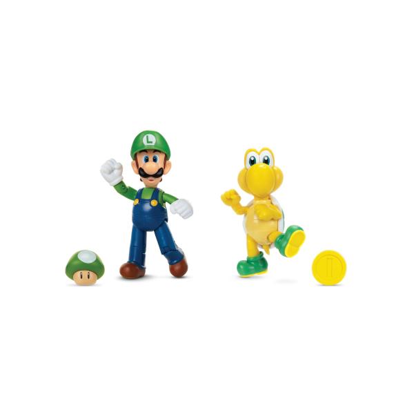 Figuras de Super Mario Luigi & Koopa Troopa Set/2 3a+