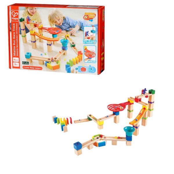 Carreras de Canicas Ritmo Rápido con Dominó 3a+