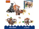 Tren del Oeste Armable 212pzs 6a+