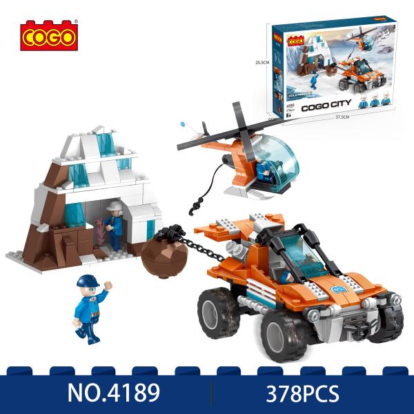 Policia Rescate Armable 378pzs 6a+