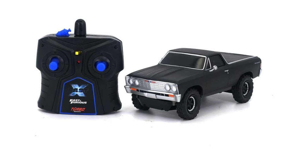 Carro RC 1:24 Rapidos y Furiosos 10 1967 Chevrolet EL Camino 6a+