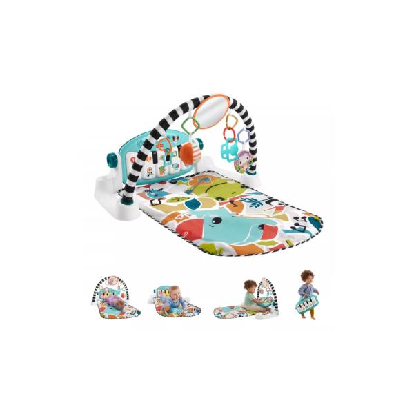 Fisher-Price Gimnasio Piano Pataditas Musicales Brilla y Crece 0-36m