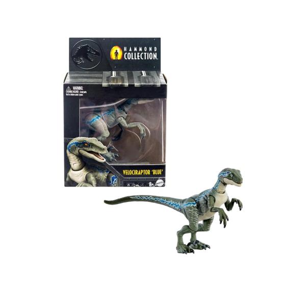 Figura Jurassic World Hammond Collection Velociraptor Blue 8a+