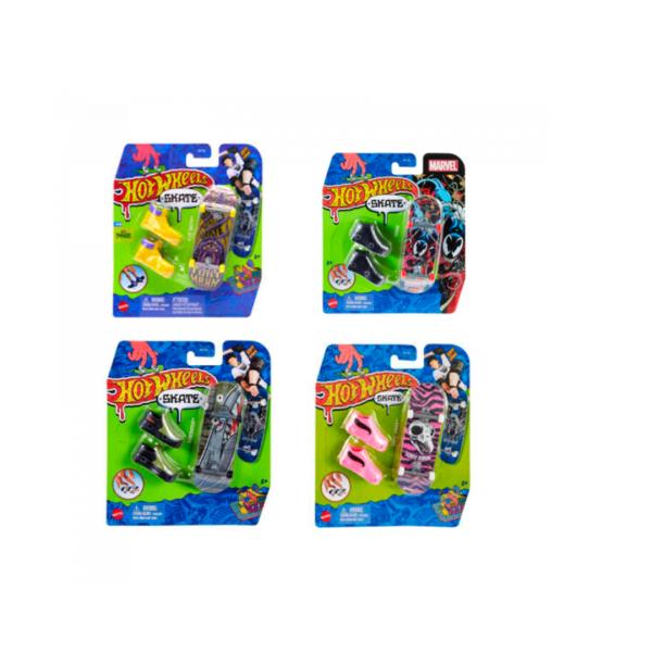 Hot Wheels Skate Patinetas con Tenis Retro Surt/4 5a+