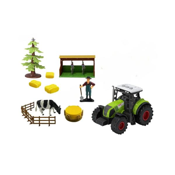 Tractor Set de Granja 7Pzs 3a+ (454445)