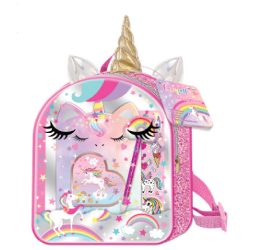 Mochila con Libreta de  Unicornio 5a+