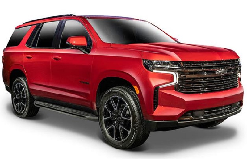Carro Chevrolet Tahoe Rojo SE 2021 Esc:1:24 3a+(315339)