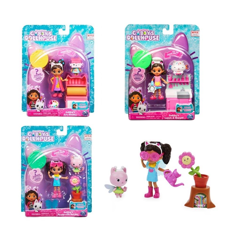 Set Actividades con Gatitos Casa de Muñecas de Gabby Surt/3 3a+
