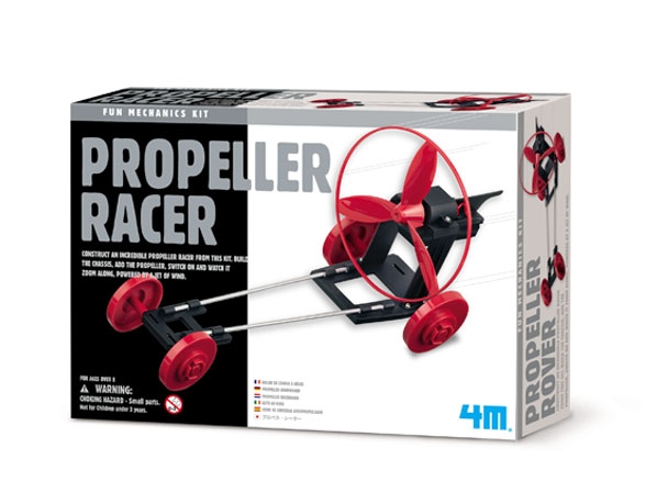 Crea Tu Coche de Carreras Aeropropulsado 8a+