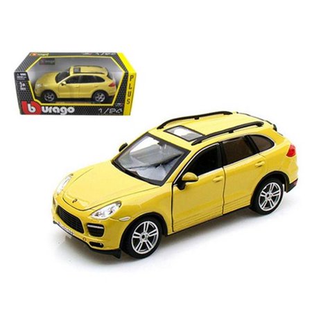 Carro Porsche Cayenne Turbo Amarillo Esc:1:24 3a (210565)
