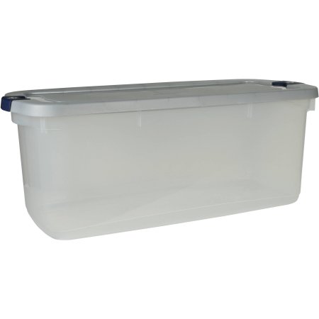 Caja de Almacenaje Transparente RoughNeck 89.8Litros  92x40x35cm