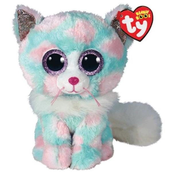Peluche Beanie Boss Mediano Gato Opal  3a+