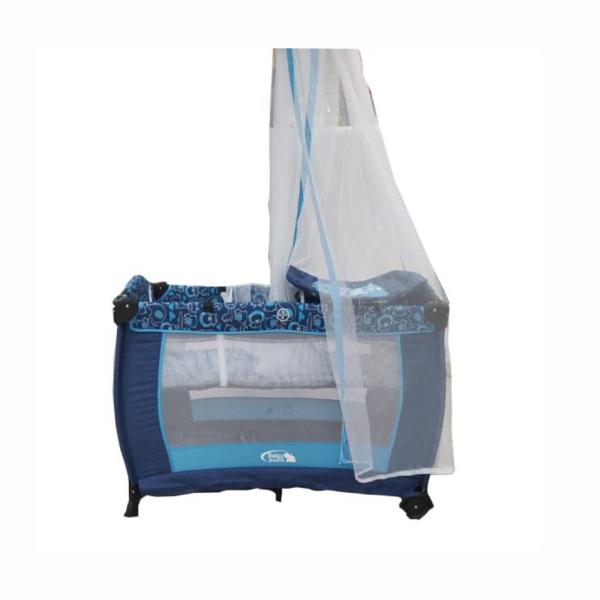 Encierro con  Cambiador /Mosquitero  Color Azul 0m+