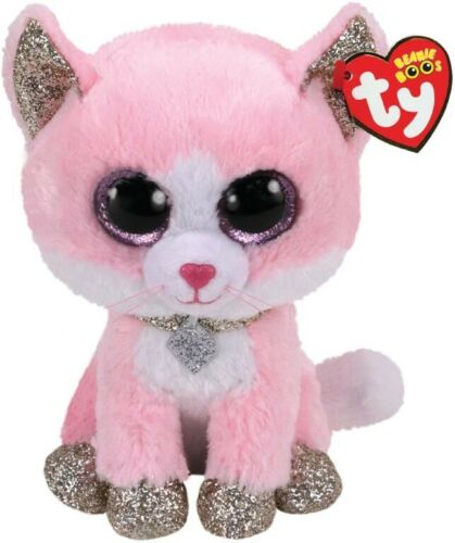 Peluche Beanie Boss Mediano Gatita Fiona 3a+