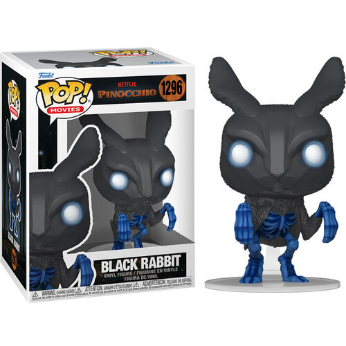 Figura Funko Pop! Neflix Pinocchio (1296) Black Rabbit 3a+