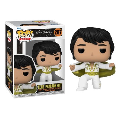 Figuras Funko Pop! Rocks (287) Elvis Pharaoh suit 3a+