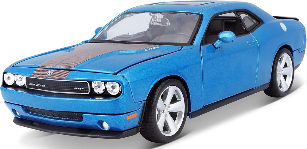 Carro 1:24 2008 Dodge Challenger SRT8 Azul 3a+ (312802)