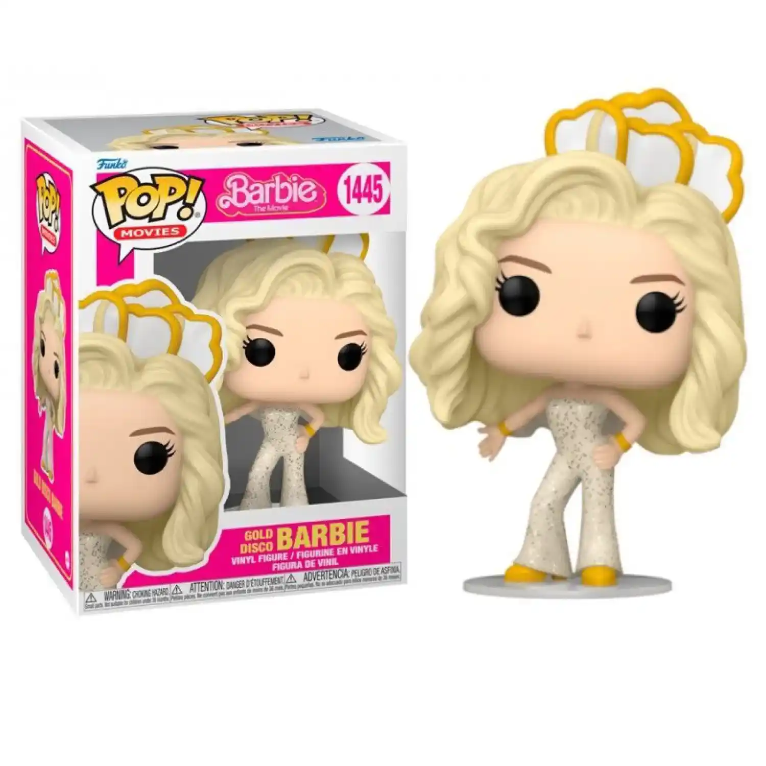 Figura Funko Pop! The Movie Barbie (1445) Gold Disco Barbie 3a+