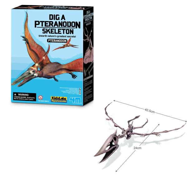Cava y Arma Tu Fósil de Pteranodon Kidz Labs 8a+