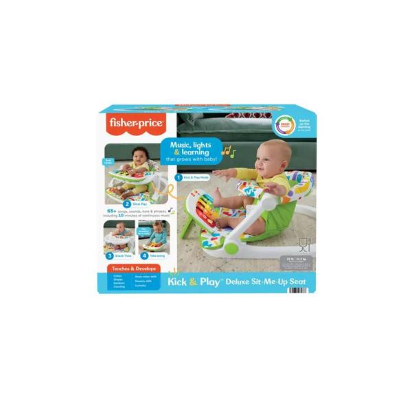 Fisher-Price - Silla de Lujo con Piano Musical 6m+ 11.3 KG Máximo