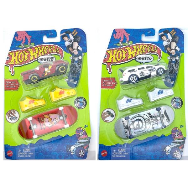 Hot Wheels -  Skate Patineta C/ Carrito Surt/5 5a+
