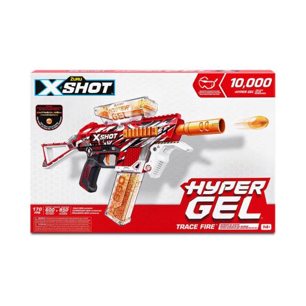 Lanzador de Bolitas de Gel  Xshot Trace Fire 14a+