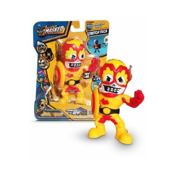 Muñeco Super Enmascarado Captain Nuget - Tecnología Elástica 4a+