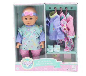 Bebé con Armario y Accesorios 35,5cm 2a+