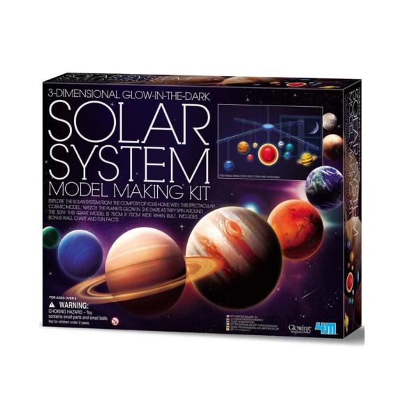 Crea Tu Mobil de Sistema Solar 3D 8a+