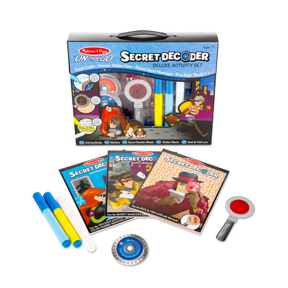 Juego de Actividades Decodificador Secreto en Ingles 7a+(15238)