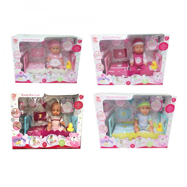Bebé Tutu Love con Cama y Accesorios Surt/4 3a+(434010)