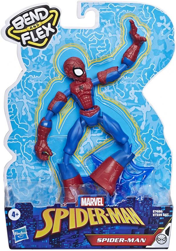 Figuras Spider-Man (Bend and Flex)Dobla y Flexiona Surt/4 4a+