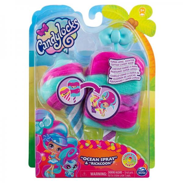 Muñeca Candylocks y Mascota Set/2 Surt/4 5a+