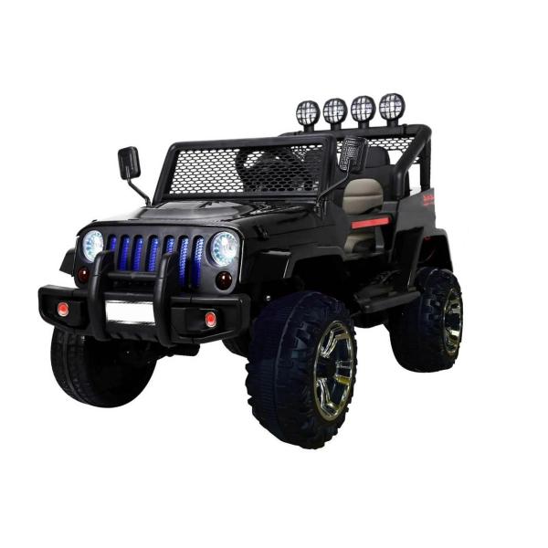 Jeep Montable R/C Eléctrico Negro 30kg Max