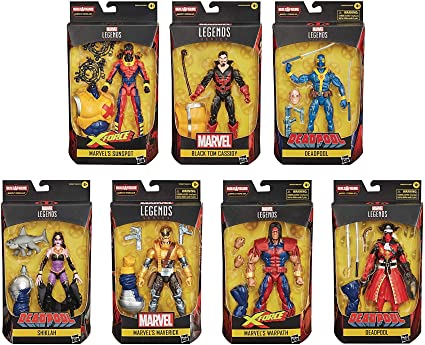 Figuras Leyendas Marvel Deadpool S/7 4a+