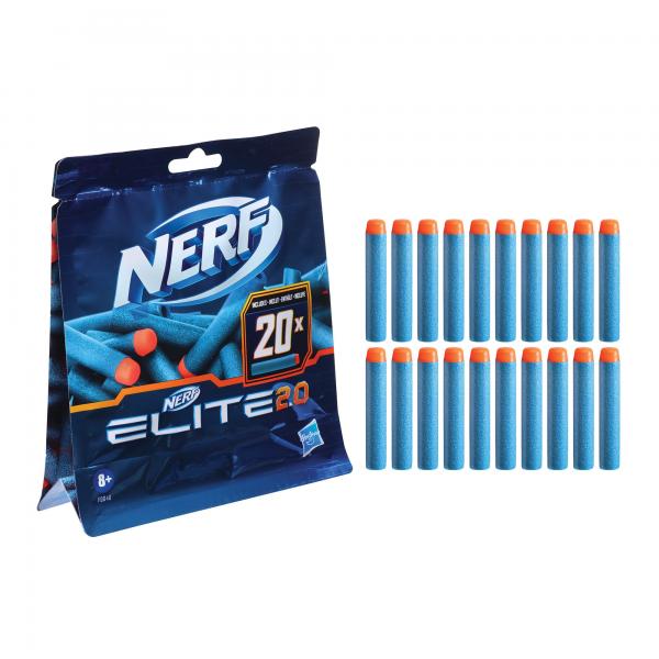 Dardos Nerf 2.0 Refill 20 pzs 8a+