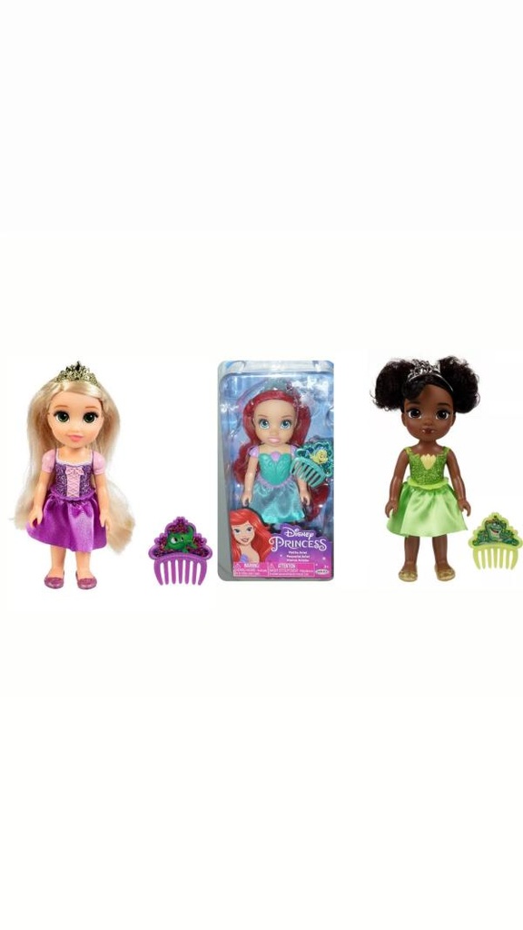 Muñeca Pequeña Princesa Disney Surt/6  CJ/8 3a+