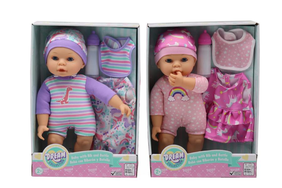 Bebé con Biberón y Botella  Dream Collection  Surt/2 2a+