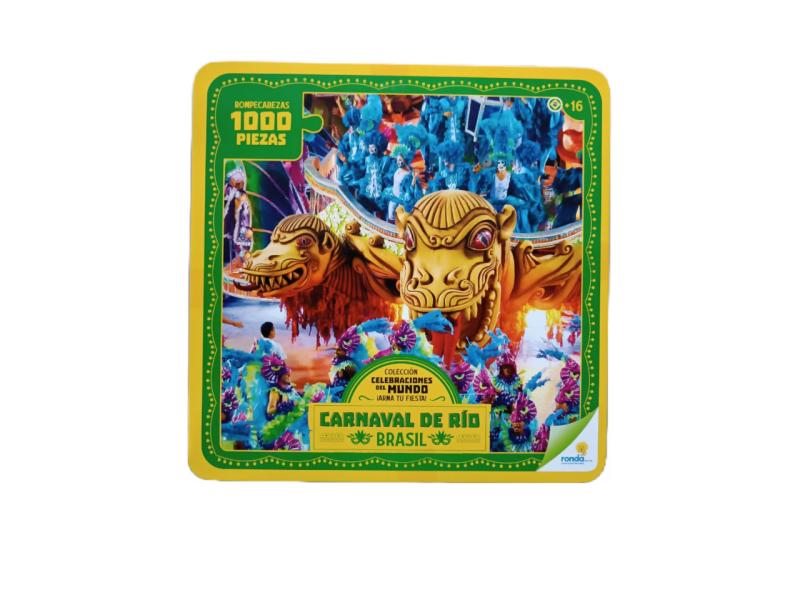 Rompecabezas 1000 Pzs Colección Celebraciones del Mundo Brasil 16a+