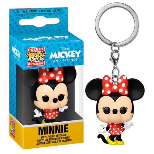 Pocket Keychain Pop! Mickey And Friends Minnie 3a+