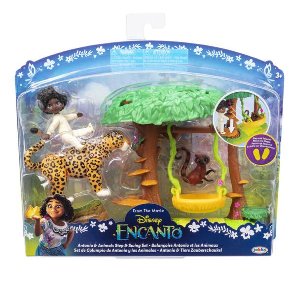Figuras Disney Encanto set de Columpio de Antonio y los Animales 3a+