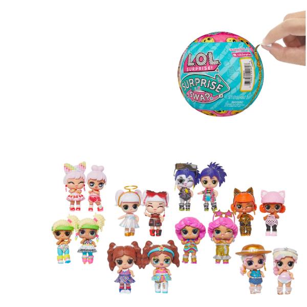 Muñeca L.O.L Swap Sorpresa  Displ/18  8a+